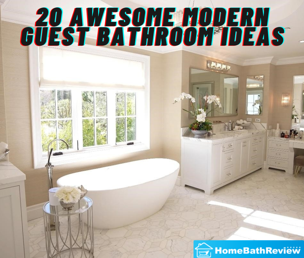 Modern Guest Bathroom Ideas