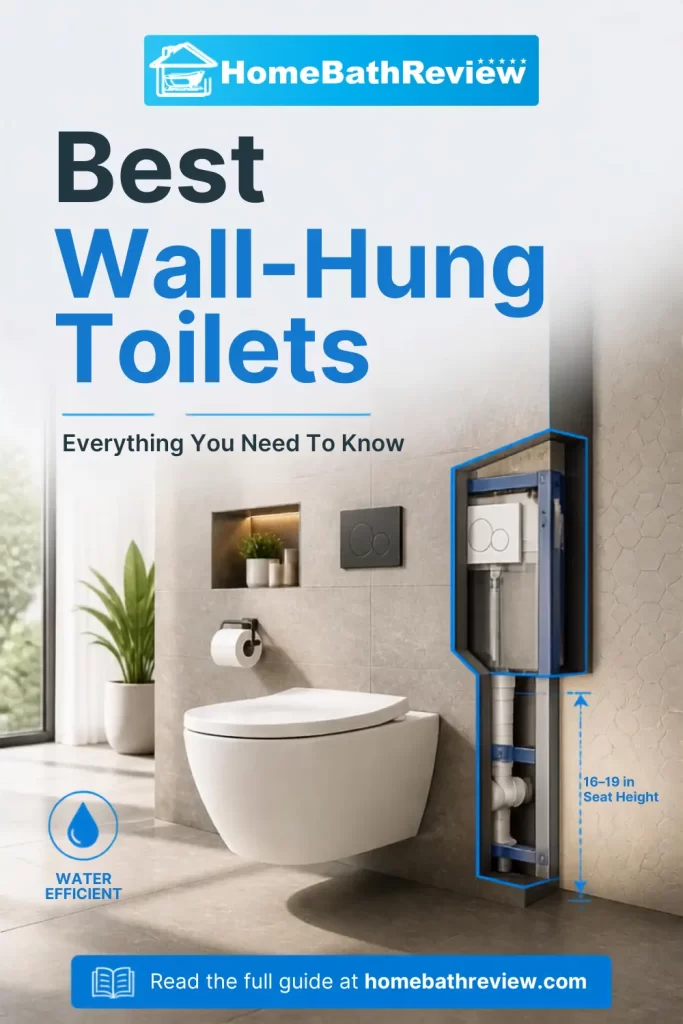 Best Wall-Hung Toilets: Everything You Need To Know