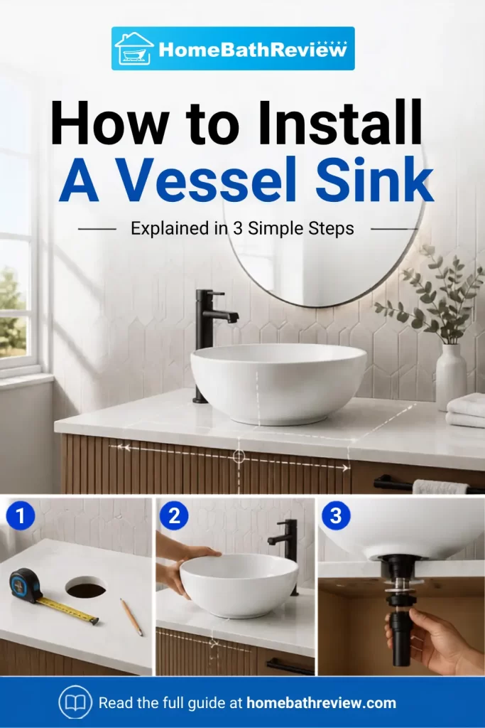 How to Install A Vessel Sink
