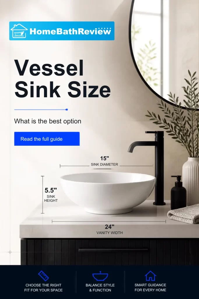 Vessel Sink Size: What is the best option