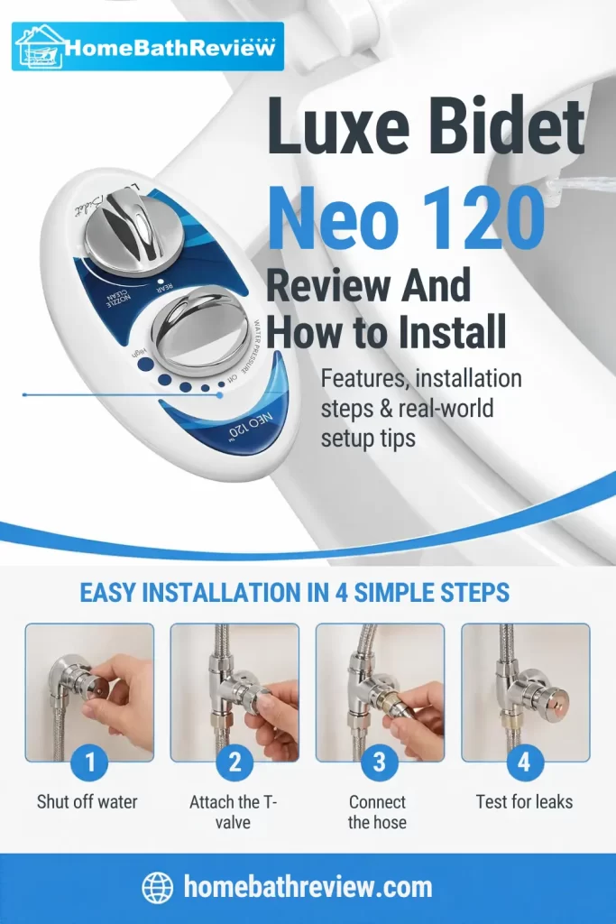 Luxe Bidet Neo 120 Review And How to Install