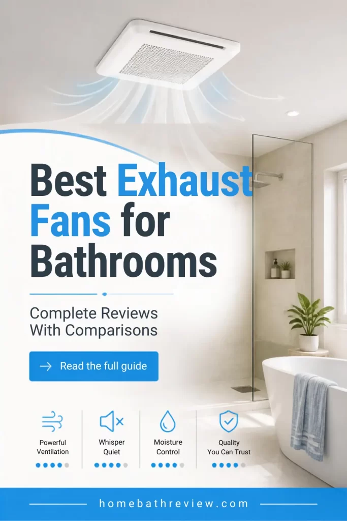 Best Exhaust Fans for Bathrooms: Complete Reviews With Comparisons