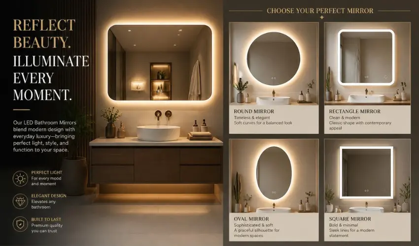 Bathroom Mirrors With Lights Buyer’s Guide