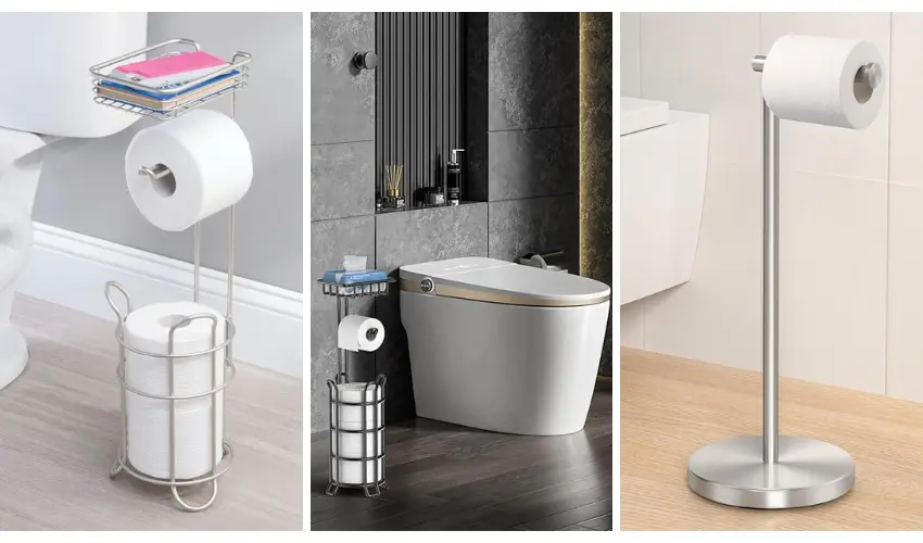 Freestanding Toilet Paper Holders