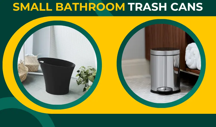 Small Bathroom Trash Cans