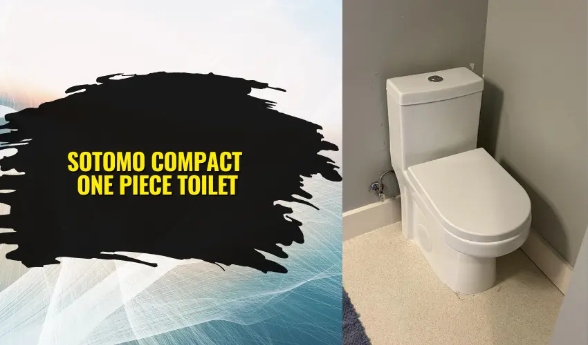 SOTOMO Compact One Piece Toilet